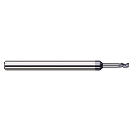 Harvey Tool End Mill for High Temp Alloys-Corner Radius 0.0600" Cutter DIA x 0.0050" Radius x 0.0900" L of Cut 919860-C6